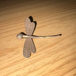 Sterling Silver Dragonfly Pendant – Nature Insect Design – 6.8g